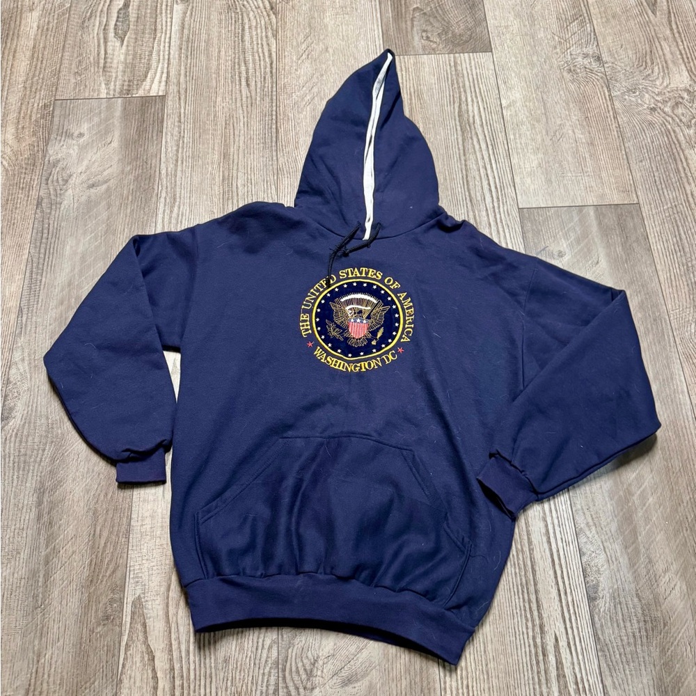 Vintage Washington DC United States of America Cedar Sport embroidered hoodie